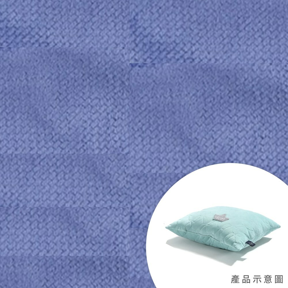 La Millou Velvet頂級棉柔方型抱枕-舒柔海藍