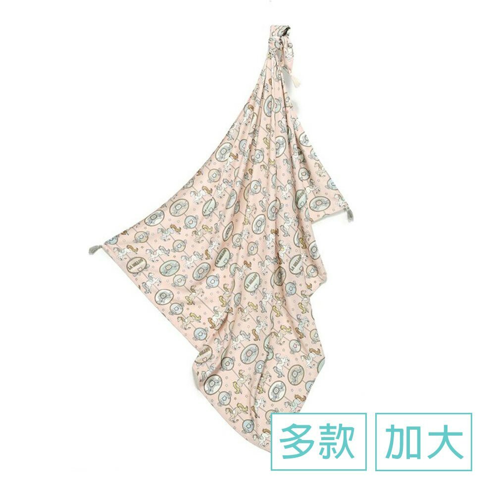 La Millou波蘭 竹纖涼感巾加大(110x140cm)｜抗菌包巾｜多款可選