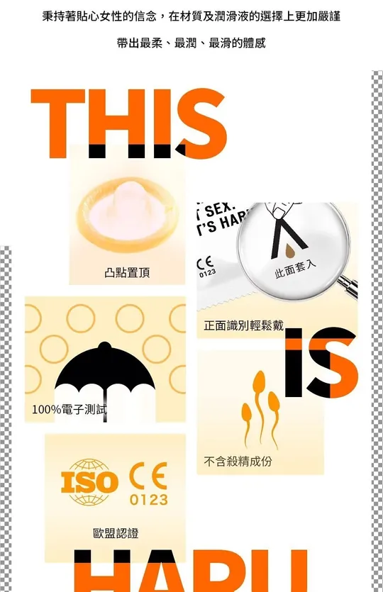 Haru G-SPOT 凸點環形型 10片裝 乳膠安全套 講解