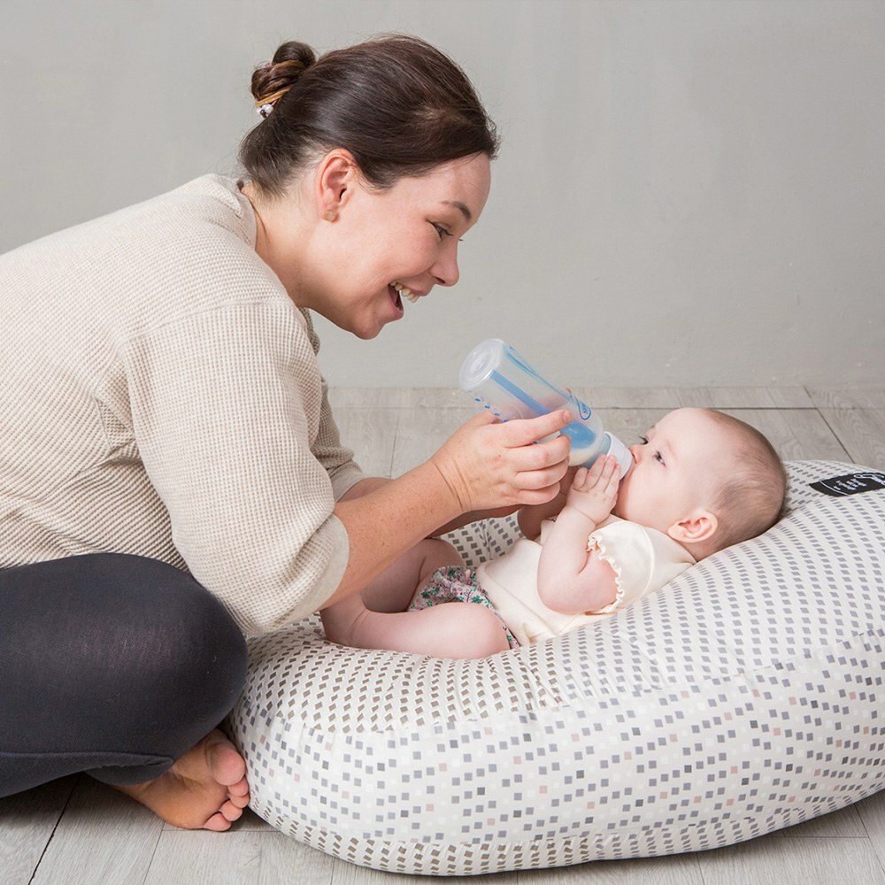 莎白分享｜gunite 寶寶懶骨頭包覆機能親子互動窩｜多款可選
