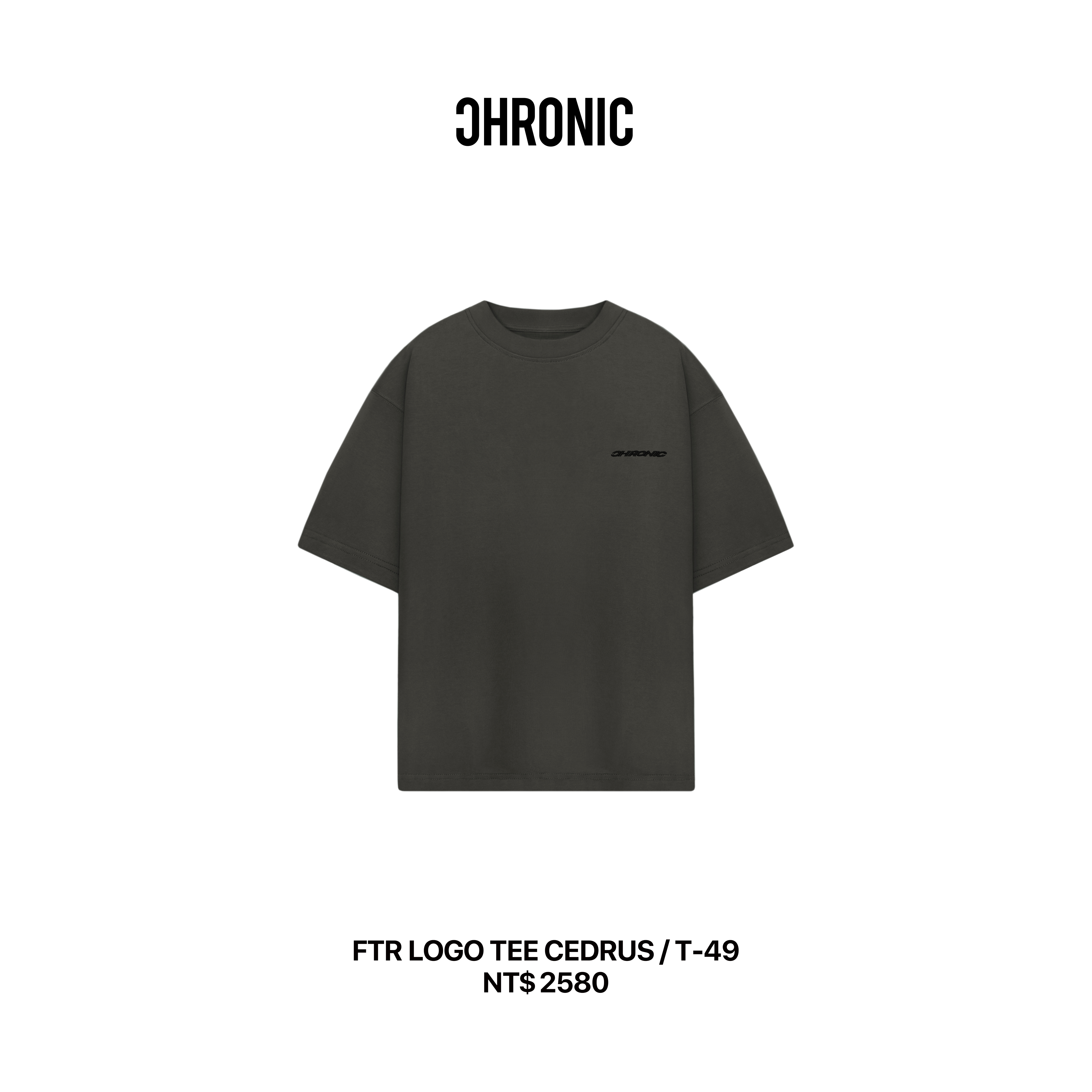 FTR LOGO TEE CEDRUS / T-49