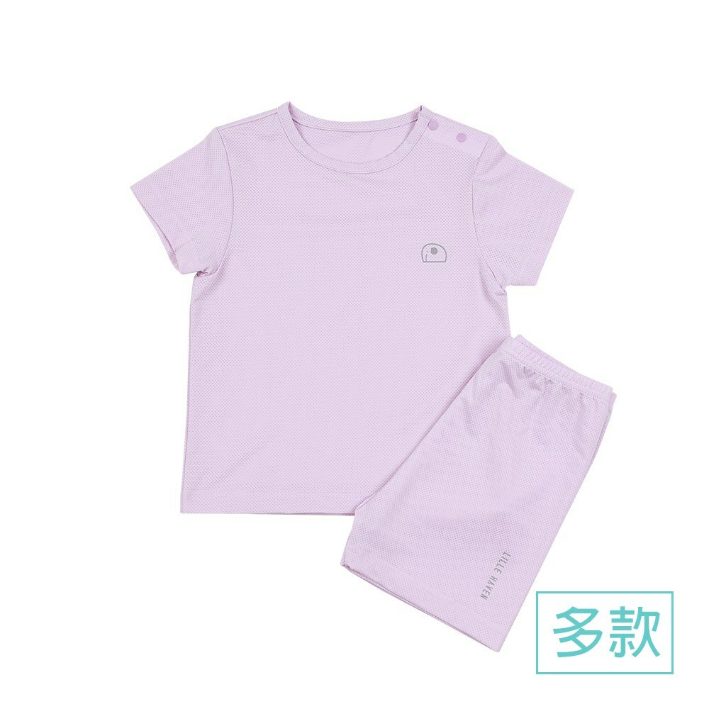 LILLE HAVEN韓國 Aerocool涼爽系列網眼空氣短袖內睡衣套裝AC二件入(1.5~4y)｜多款可選