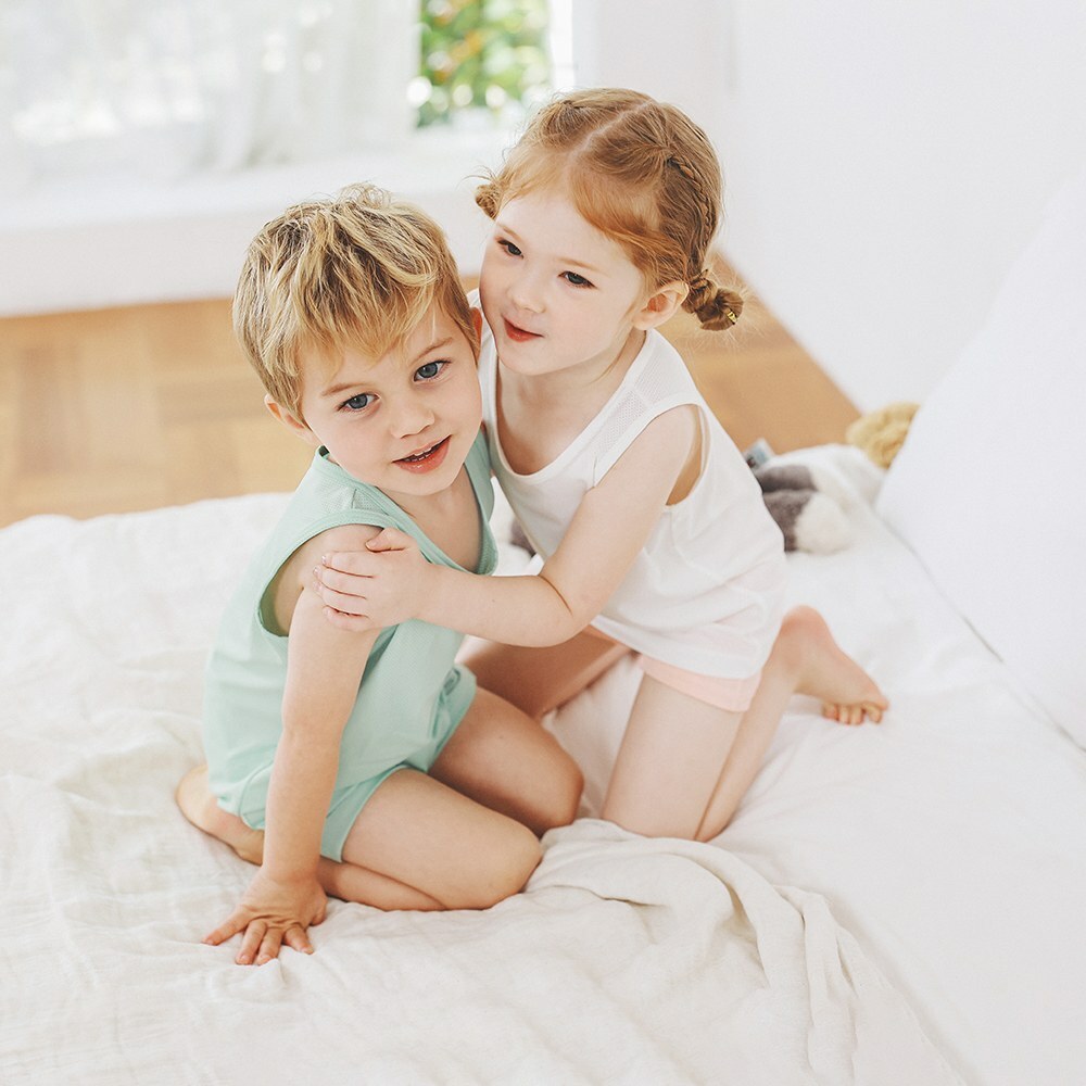 LILLE HAVEN韓國 Aerocool涼爽系列網眼空氣背心內衣AC單件入(2~6y)｜多款可選