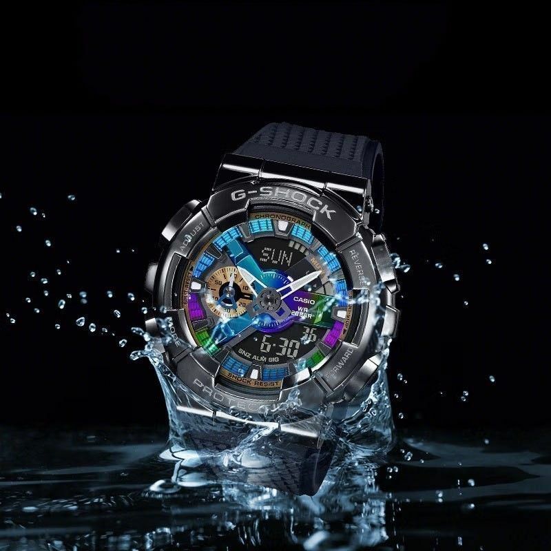 Casio G-Shock GM-110B-1A 手錶 (香港行貨)