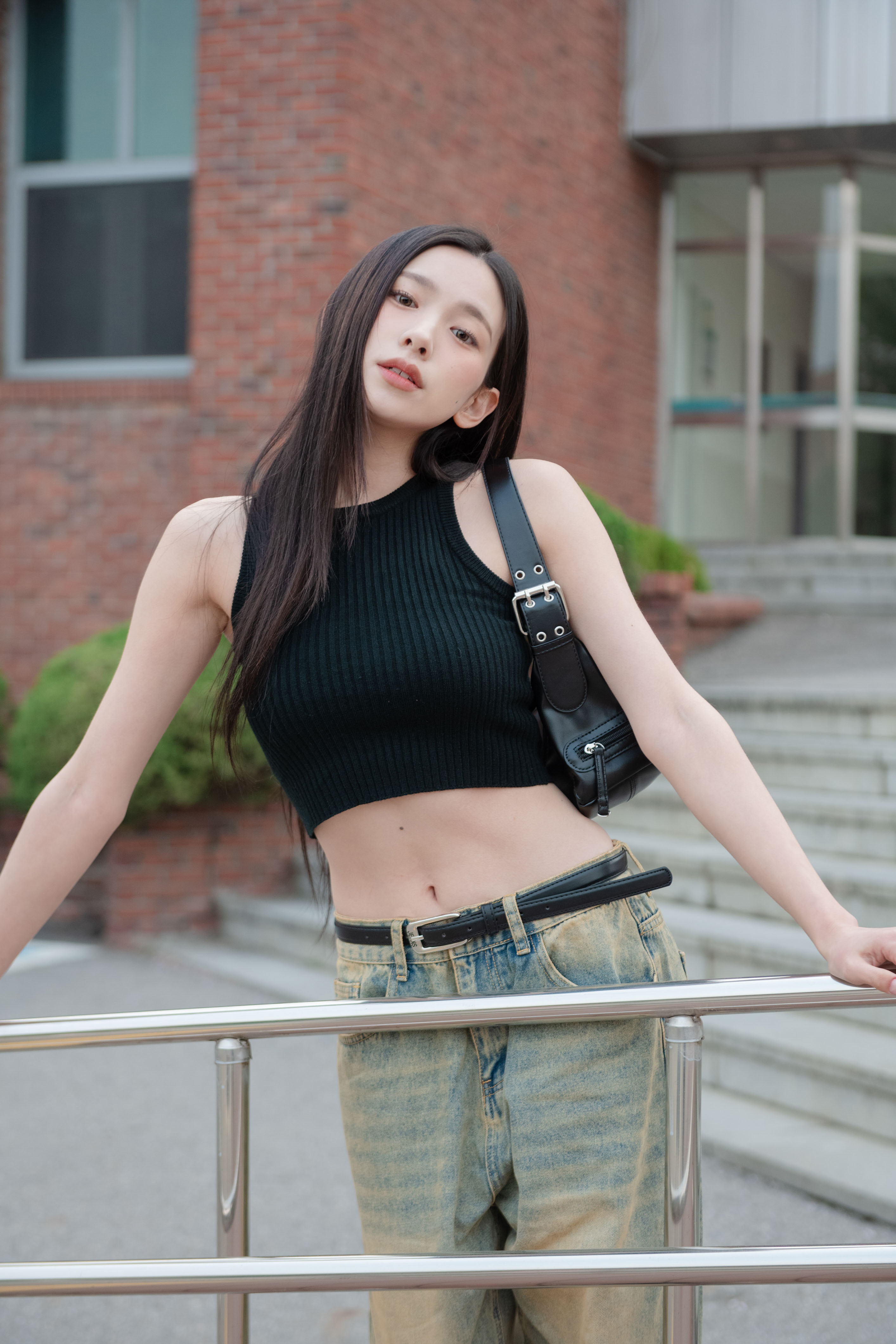 SIMON MADE GC-2414 仿羊絨 坑條 背心