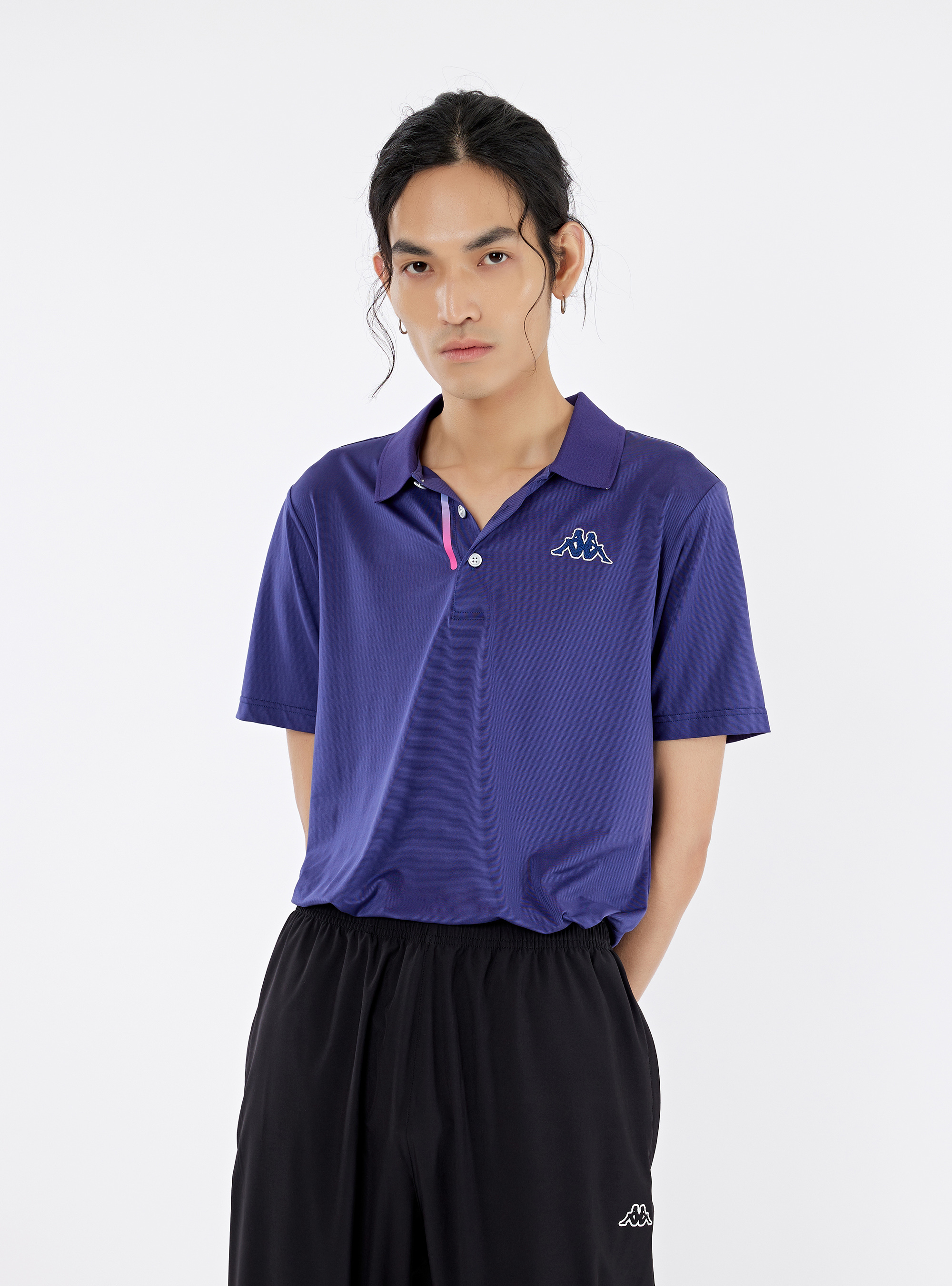 男女適穿 涼感吸濕排汗圓領POLO衫