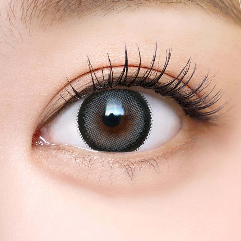 [月拋] I-SHA DEKAME LOVE ME 1 Month Gray 月拋彩妝隱形眼鏡｜每盒1片