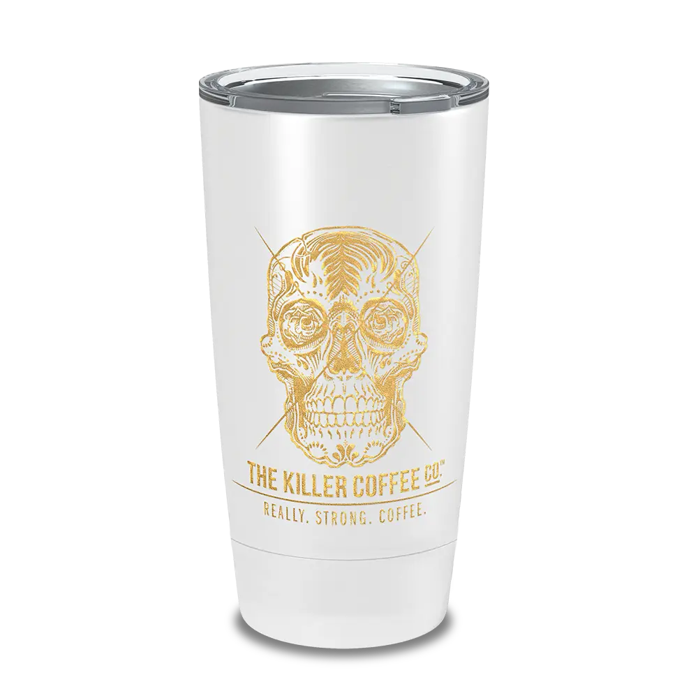 澳洲 Killer Coffee 不鏽鋼保溫杯（白色）