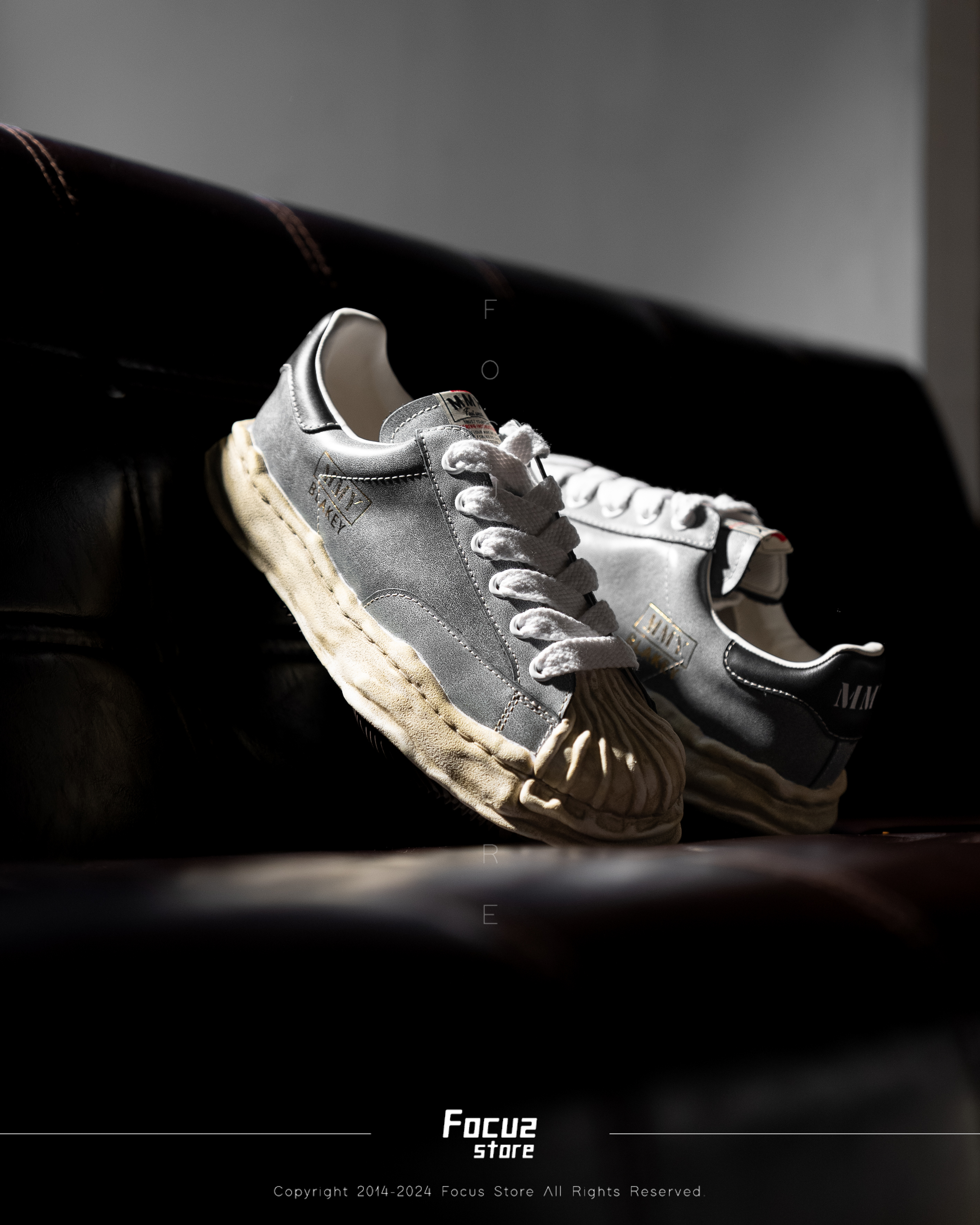 【Focus Store】預購 Maison Mihara Yasuhiro OG Sole Blakey Vintage Canvas Low "Grey" 灰色 MMY 做舊 貝殼頭 A12FW720