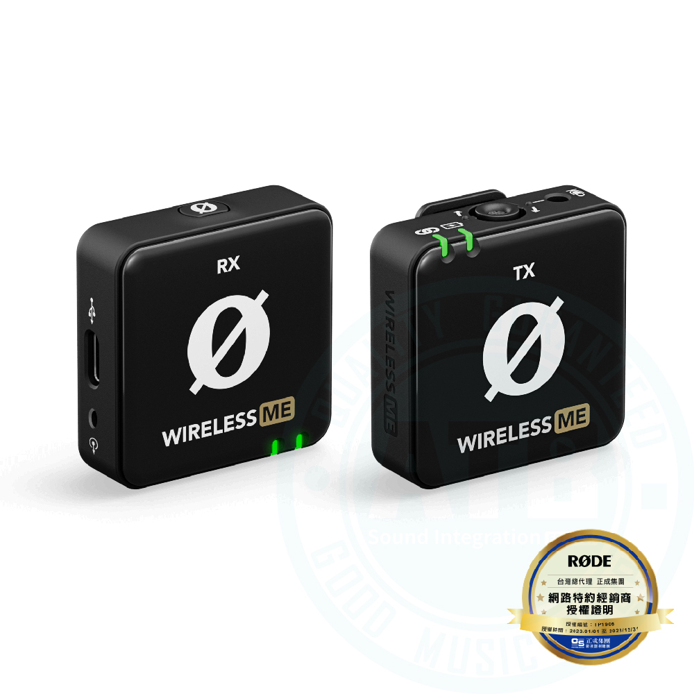 Rode Rode / Wireless ME 領夾式無線麥克風系統(iOS可用)(一對一/一對二)(台灣代理公司貨) — 三峽麥克風