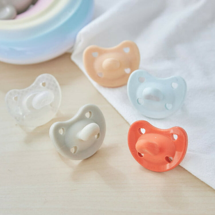 LUXE矽膠拇指型安撫奶嘴(中)