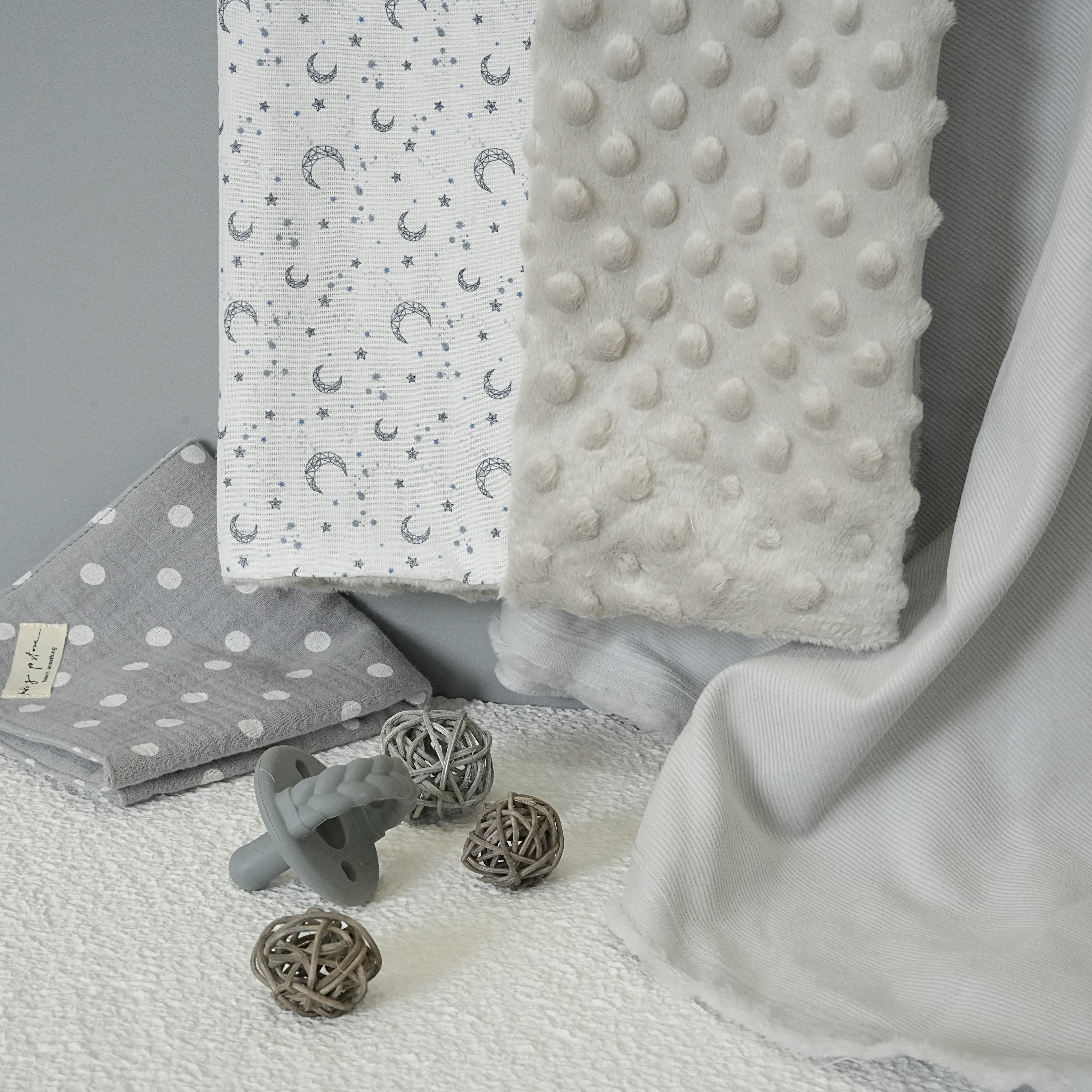 Hi Y.P store-嬰兒車蓋毯-獨家設計款-幾何月光