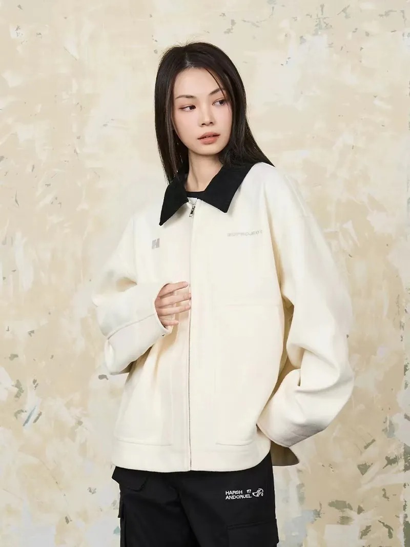 Harsh and Cruel 24SS 美拉德配色底特律外套 HZ233050546