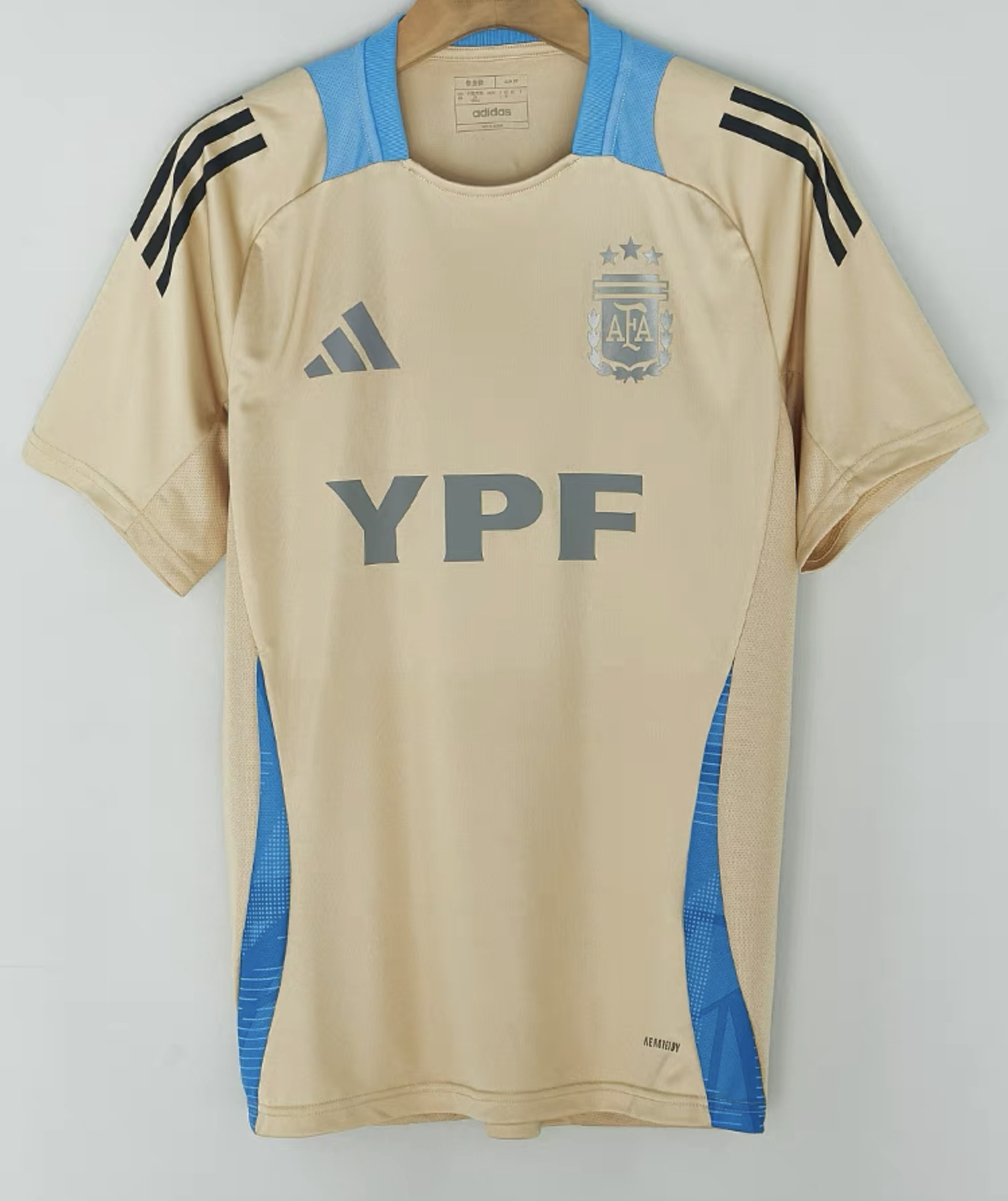 2024 Argentina TIRO24 Gold Training Shirt