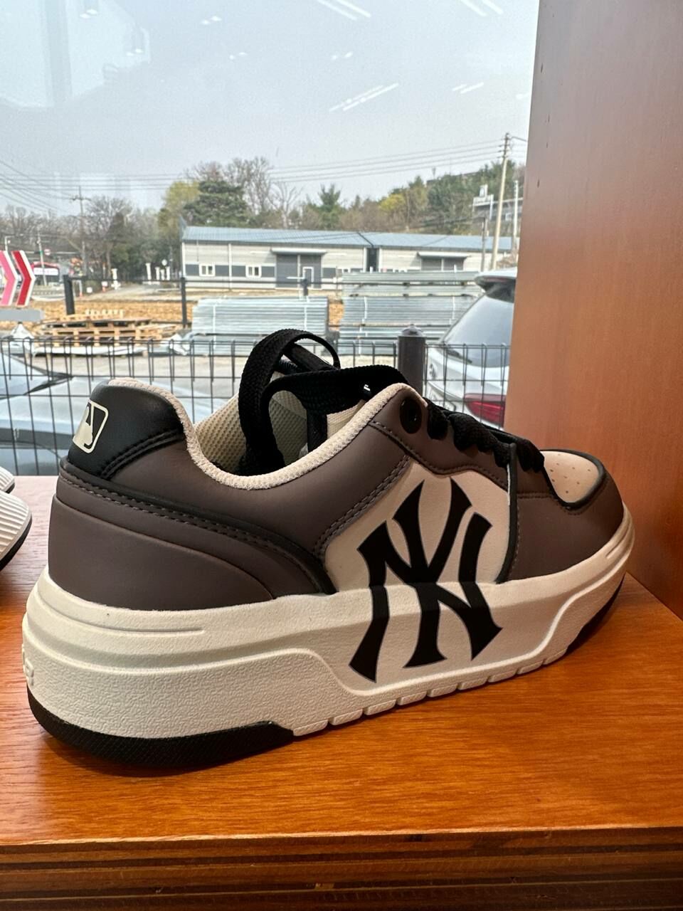 [S] MLB CHUNKY LINER BASIC NEWYORK YANKEES SNEAKERS SHOES,CHARCOAL, 3ASXCLB3NGP023-50CGS (SMLB350)