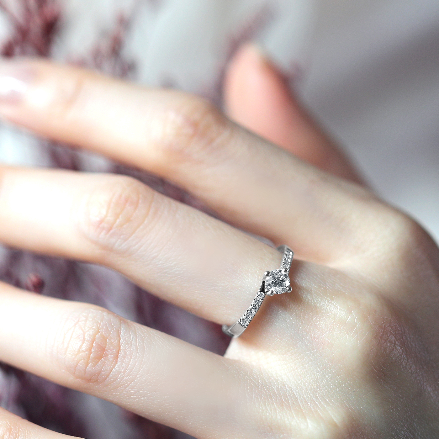 真情歸屬 － GIA30分鑽石戒指