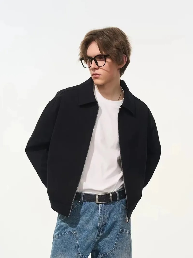 Harsh and Cruel 24SS 重磅翻領輪廓短版外套HX241053024