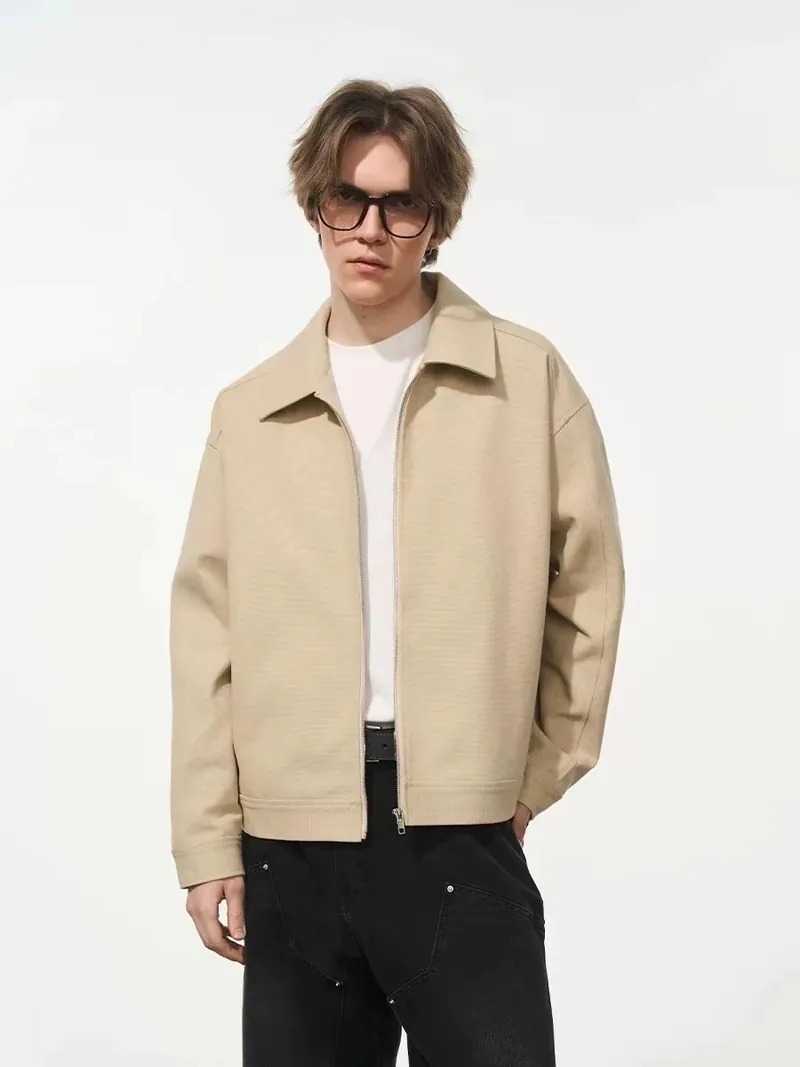 Harsh and Cruel 24SS 重磅翻領輪廓短版外套HX241053024