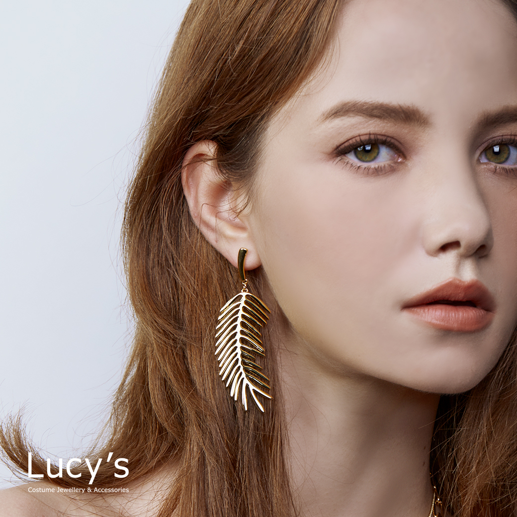 Lucy's X RO HUANG．耳環 (二色) (115726/115727)