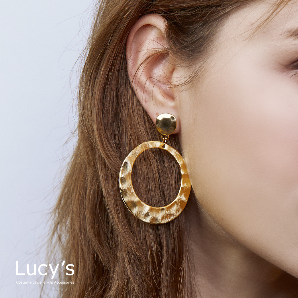 Lucy's X RO HUANG．耳環 (二色) (115758/115759)