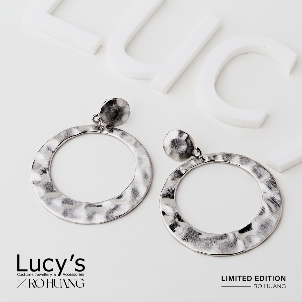 Lucy's X RO HUANG．耳環 (二色) (115758/115759)