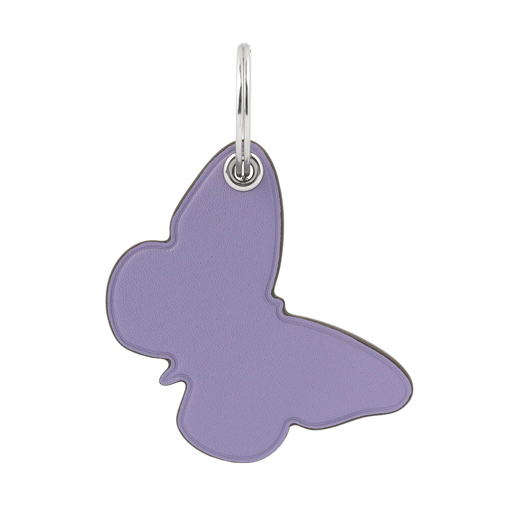 【COACH】平滑皮革蝴蝶造型吊飾/鑰匙圈(紫羅蘭) CR903 SVIZ