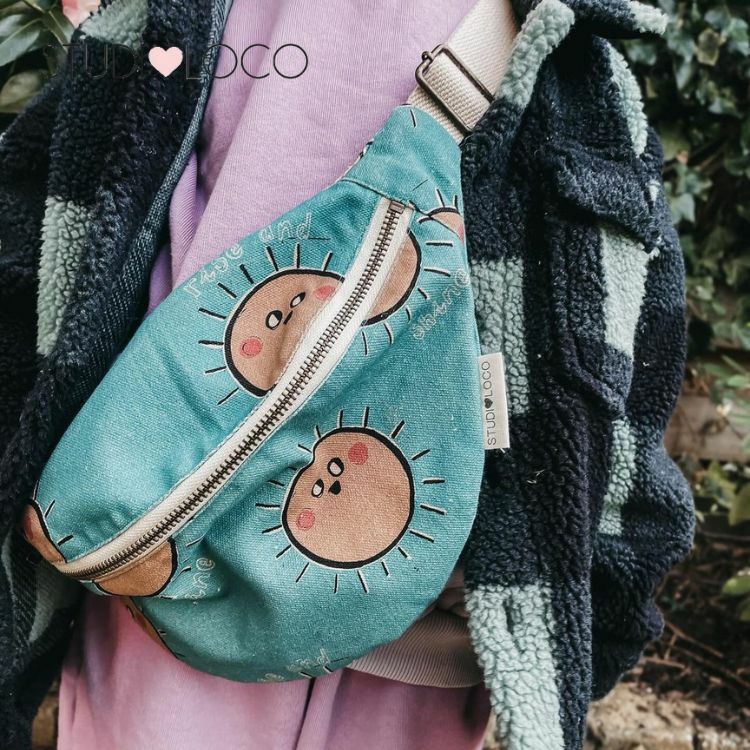 有機棉跨肩包【多款】-比利時 Studioloco有機棉/生活品