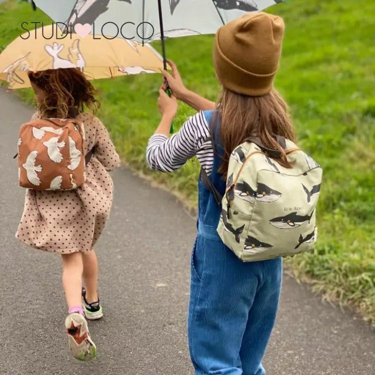 有機棉後背包【多款】-比利時 Studioloco有機棉/生活品