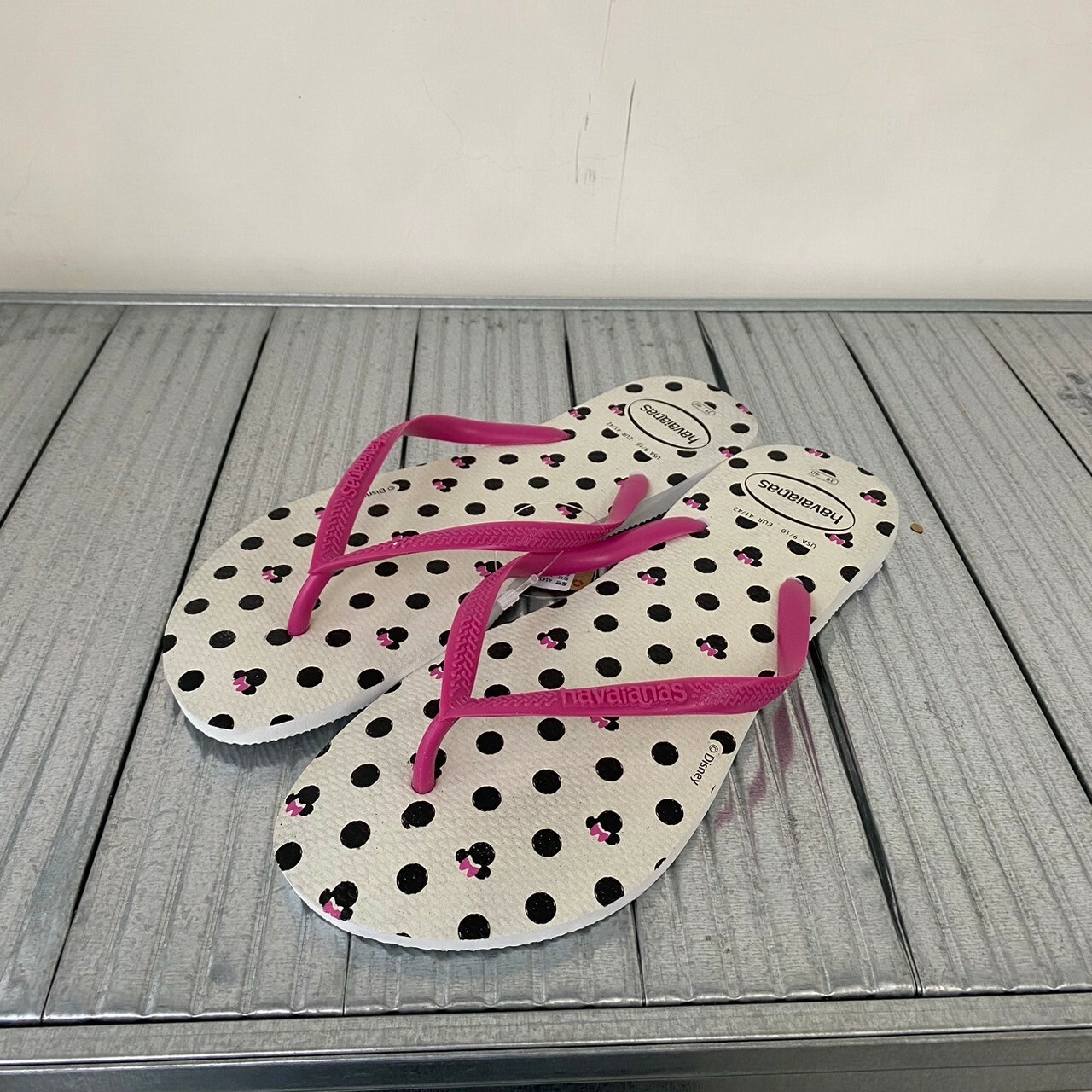 Havaianas 哈瓦仕 拖鞋 夾腳拖 迪士尼系列 米妮 4141203-7026W