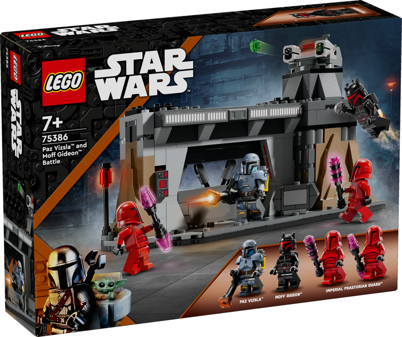 LEGO 75386 Paz Vizsla™ and Moff Gideon™ Battle Paz Vizsla™ 大戰吉迪恩星區長™(Star Wars™星球大戰)