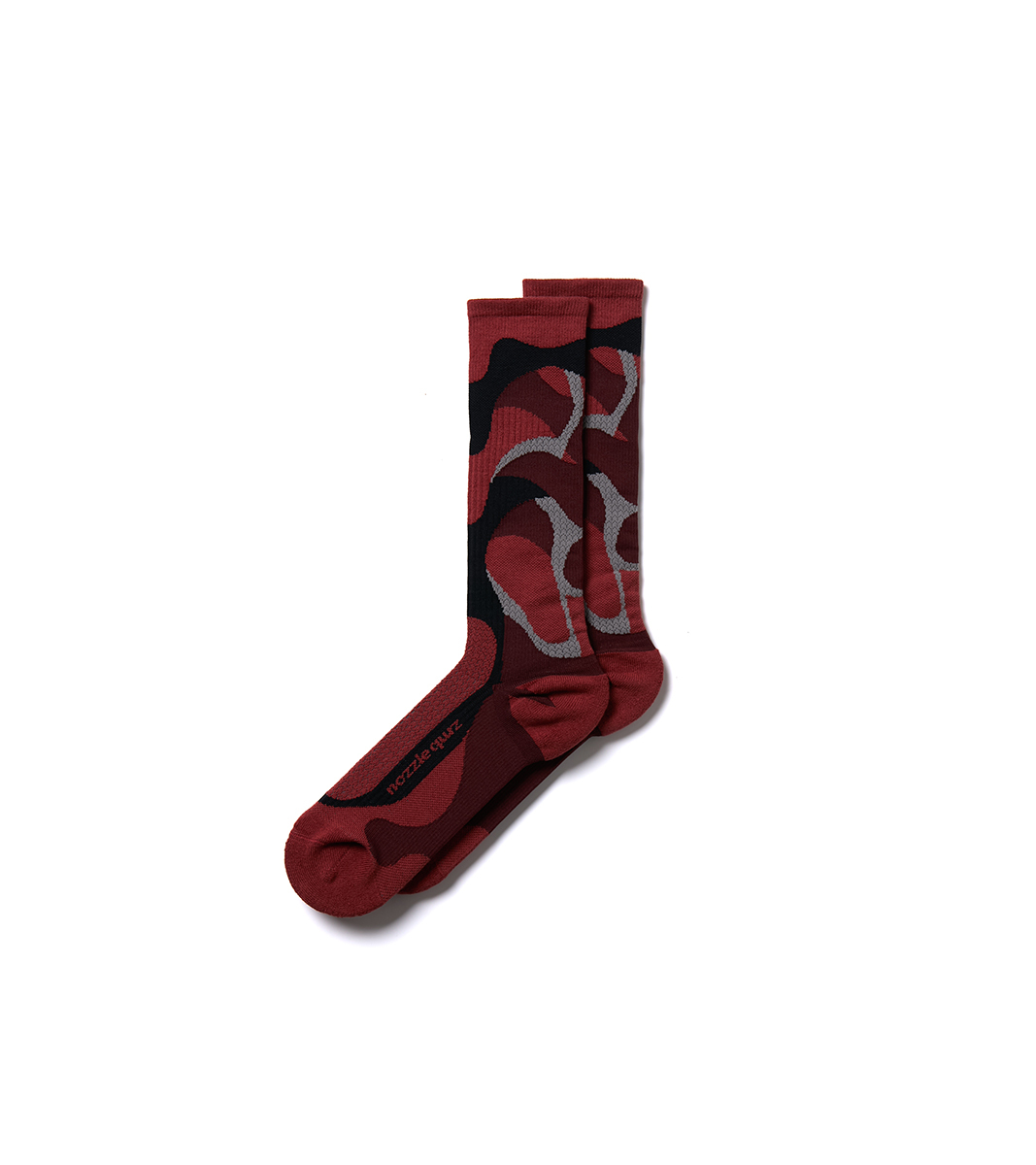 nozzle quiz®/ Cage overcalf socks 沙漠襪 2.0 - 野火 / Wild Fire