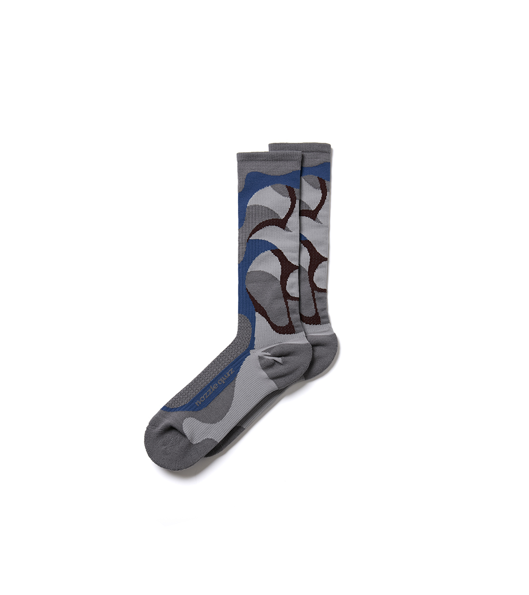 nozzle quiz®/ Cage overcalf socks 沙漠襪 2.0 - 野灰 / Wild Gray