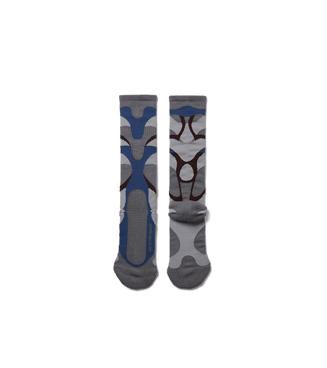 nozzle quiz®/ Cage overcalf socks 沙漠襪 2.0 - 野灰 / Wild Gray