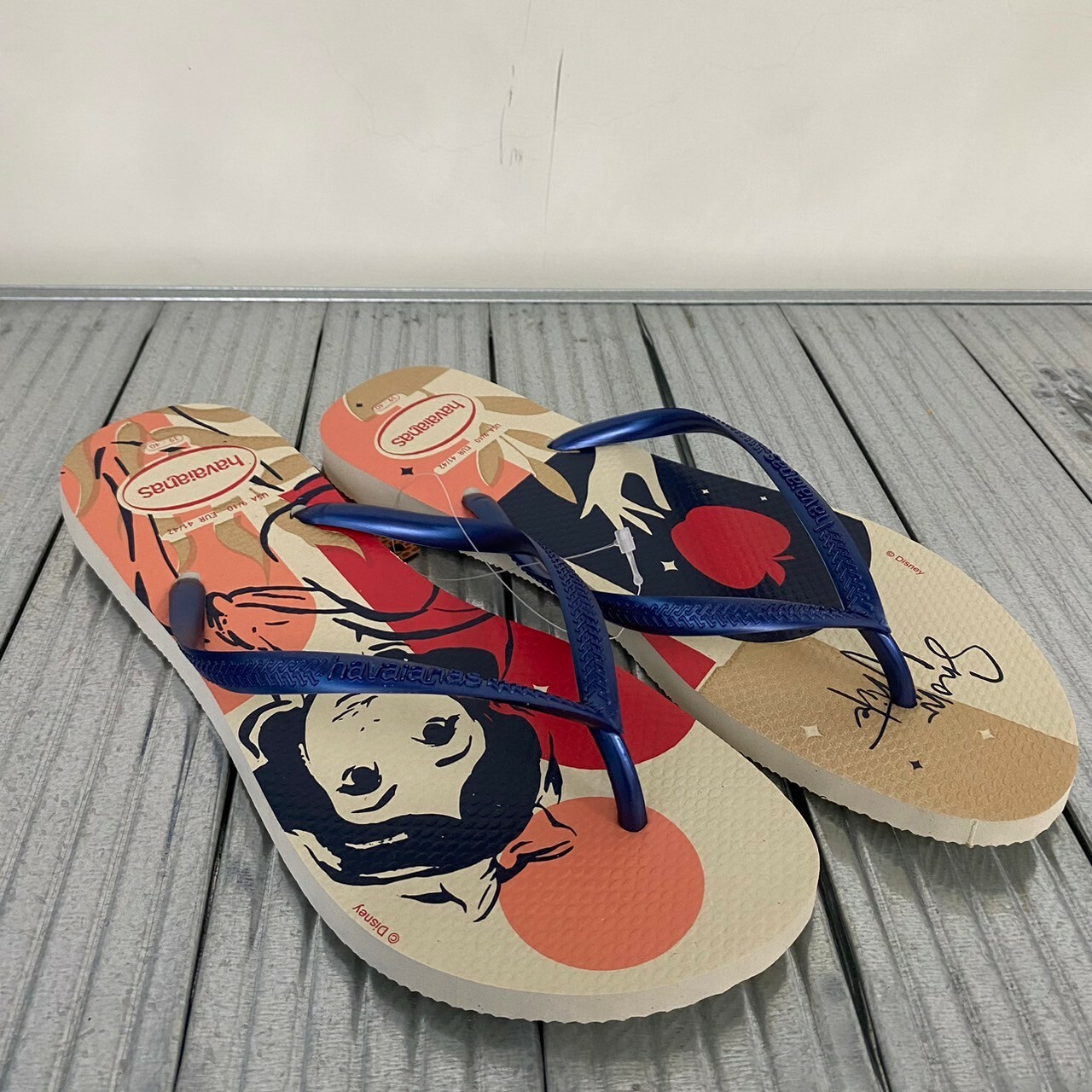 Havaianas 哈瓦仕 拖鞋 夾腳拖 白雪公主 公主系列 4135045-8954W