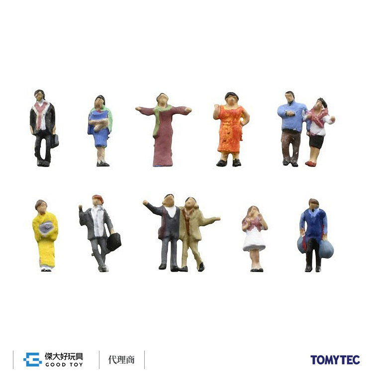 TOMYTEC 330295 人間 120-2 歡樂街的人A2