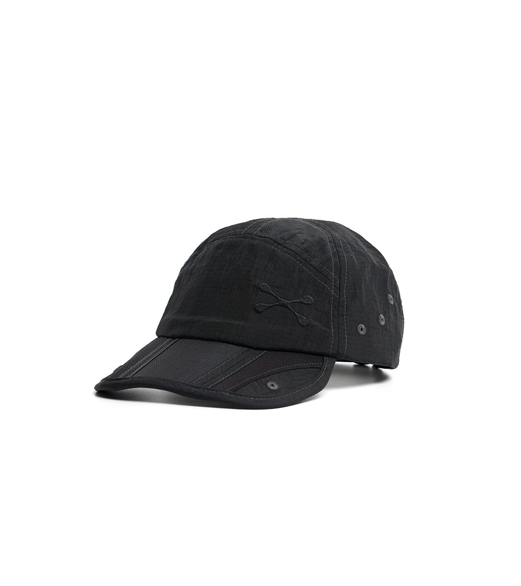nozzle quiz® / 24SS Foldable Cap 三摺帽 -  黑 / Black