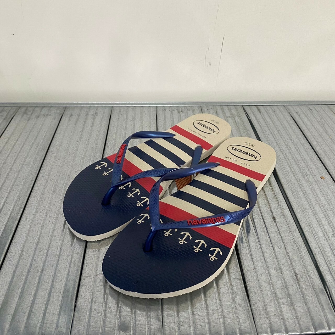 Havaianas 哈瓦仕 拖鞋 夾腳拖 船錨 海洋系列 4137125-8009W