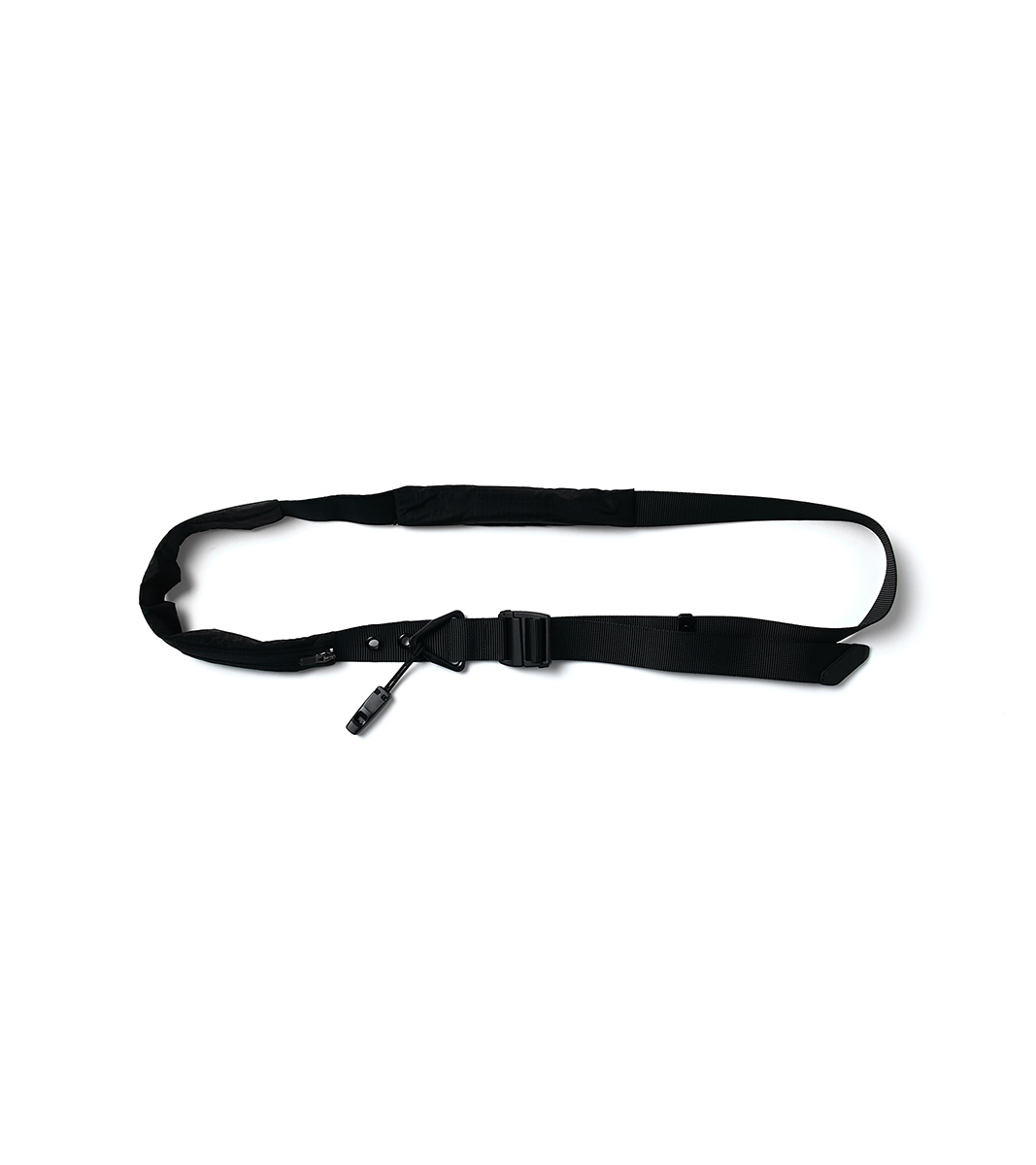 nozzle quiz® / Whistle runner belt 慢跑小包 - 黑 / Black