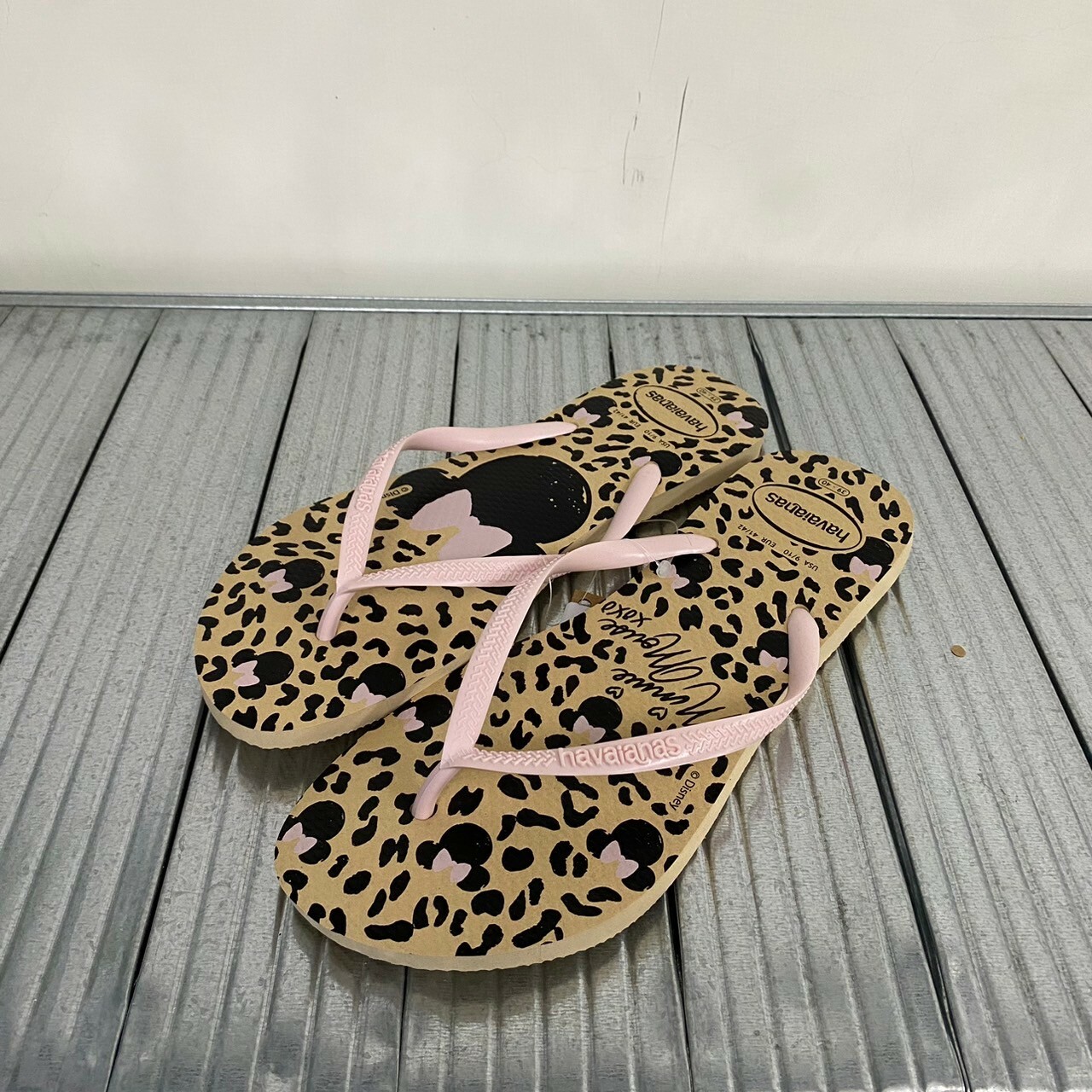 Havaianas 哈瓦仕 拖鞋 夾腳拖 米妮 迪士尼系列 4141203-0570W