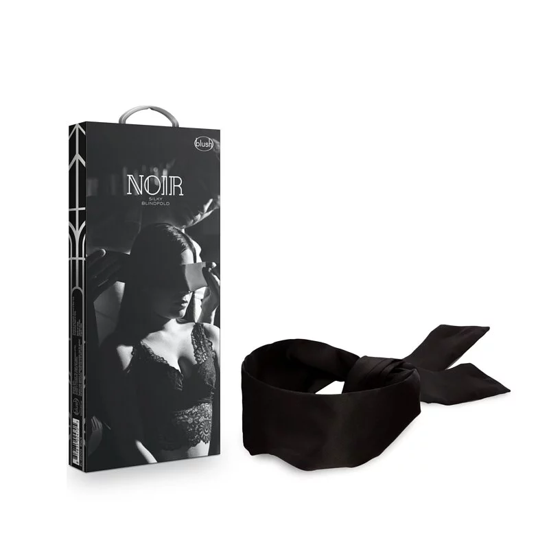 Blush Novelties - Noir: 絲質矇眼綑綁帶