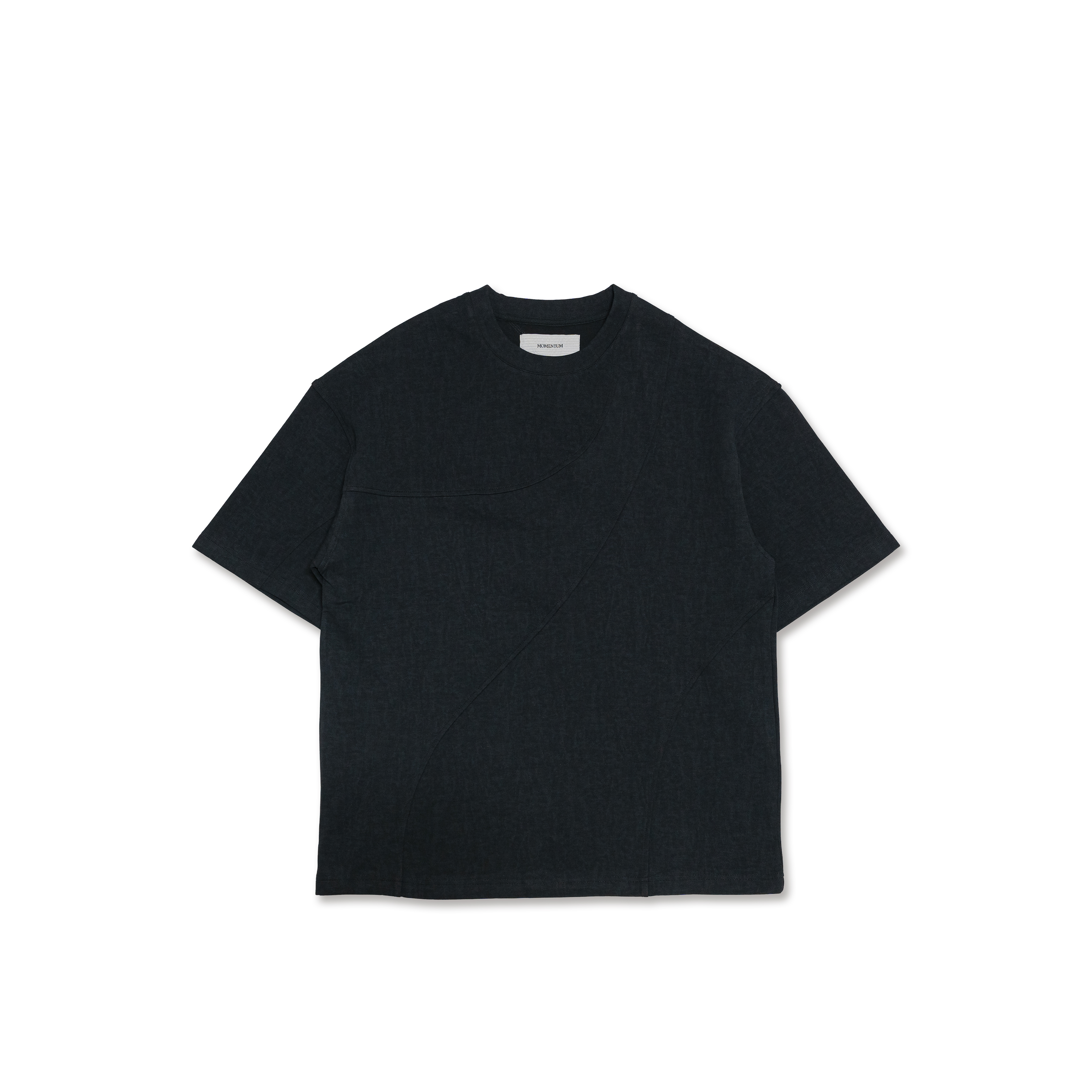 MOMENTUM Spring-Summer 2024 Curved Patchwork Tee 弧形拼接 Tee