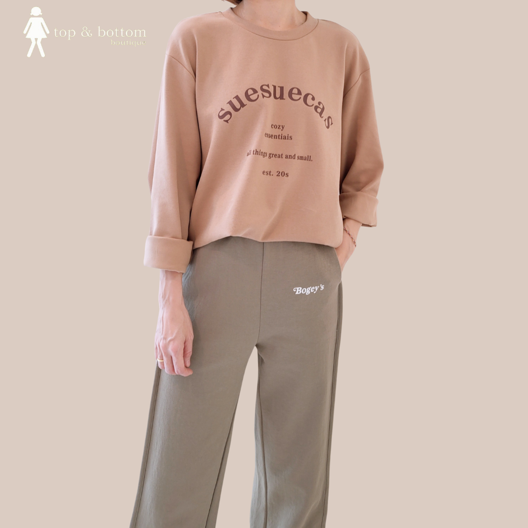 L/SLEEVE WORDING LONG TEE