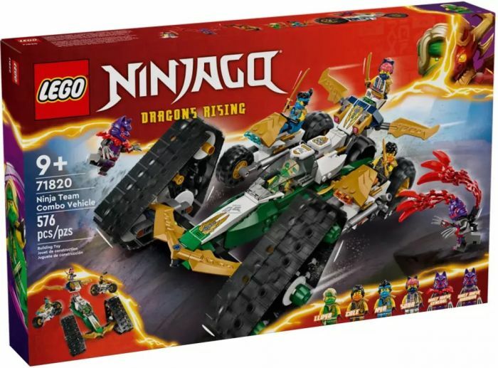 LEGO 71820 Ninja Team Combo Vehicle 忍者團隊合體車 (Ninjago)