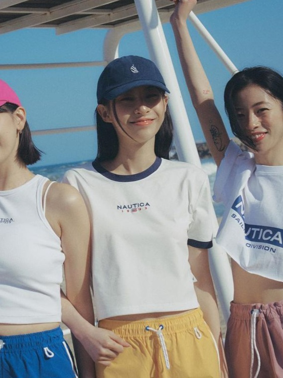 NAUTICA HYPER DRY WOMEN CROP TEE