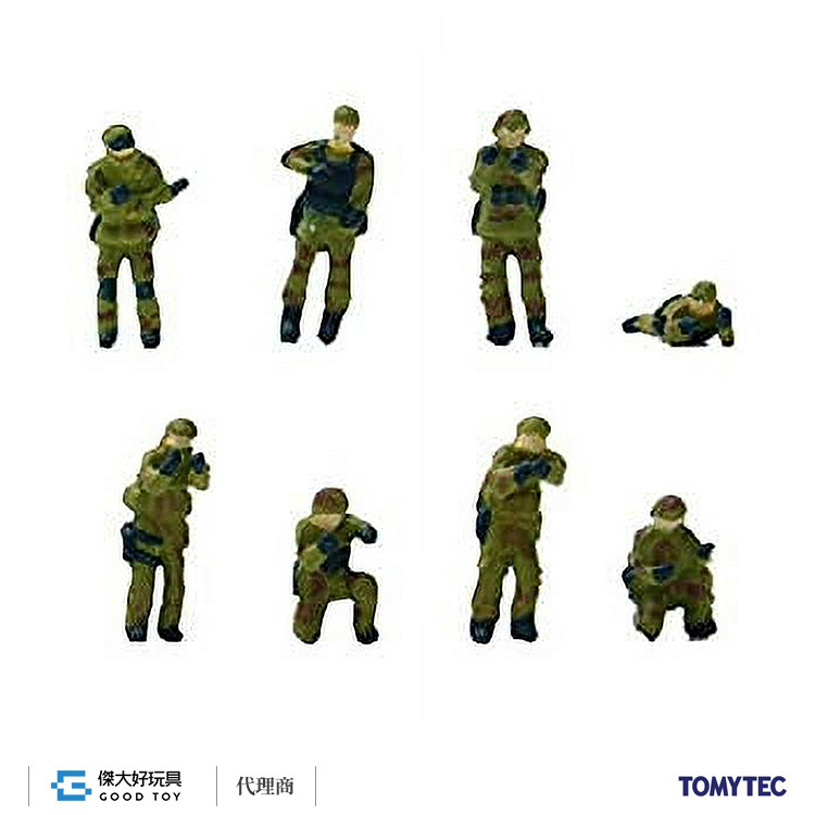 TOMYTEC 319191 人間 132 生存遊戲人員隊伍A