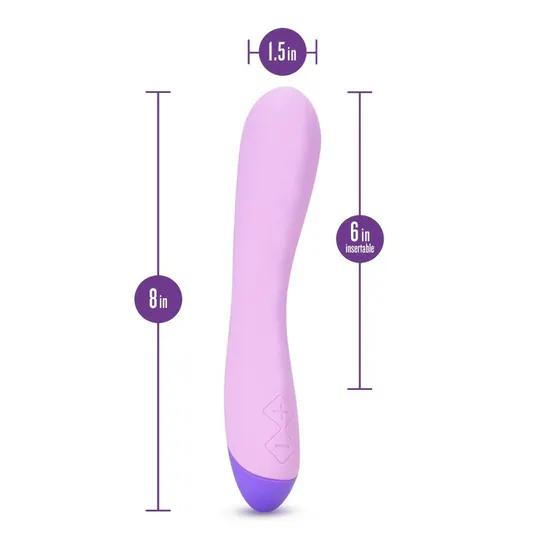 Blush Novelties - Wellness: 柔軟強力G點震動棒