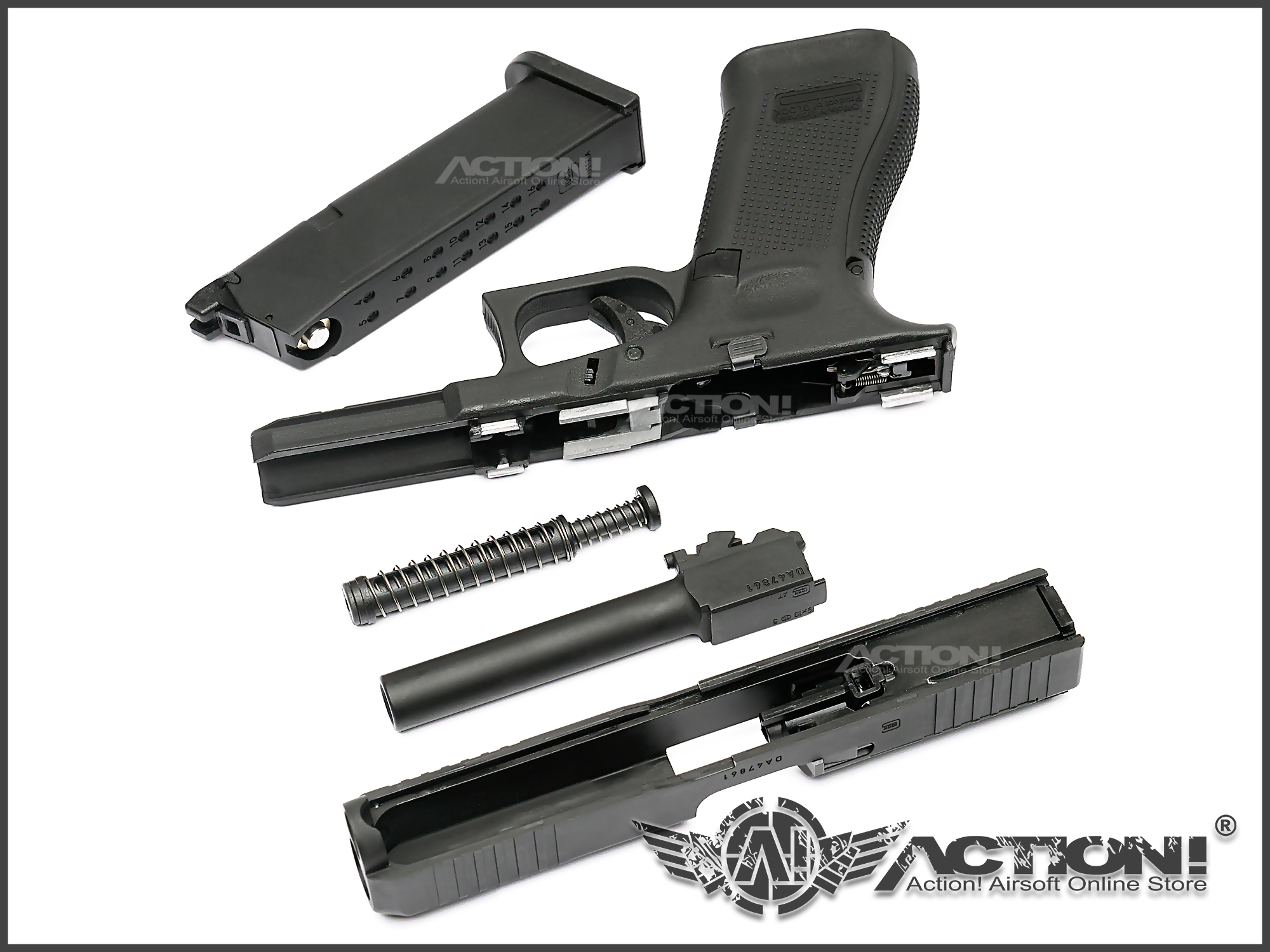 GHK/Umarex - G17 /GLOCK 17 Gen5 MOS AIRSOFT GBB Pistol
