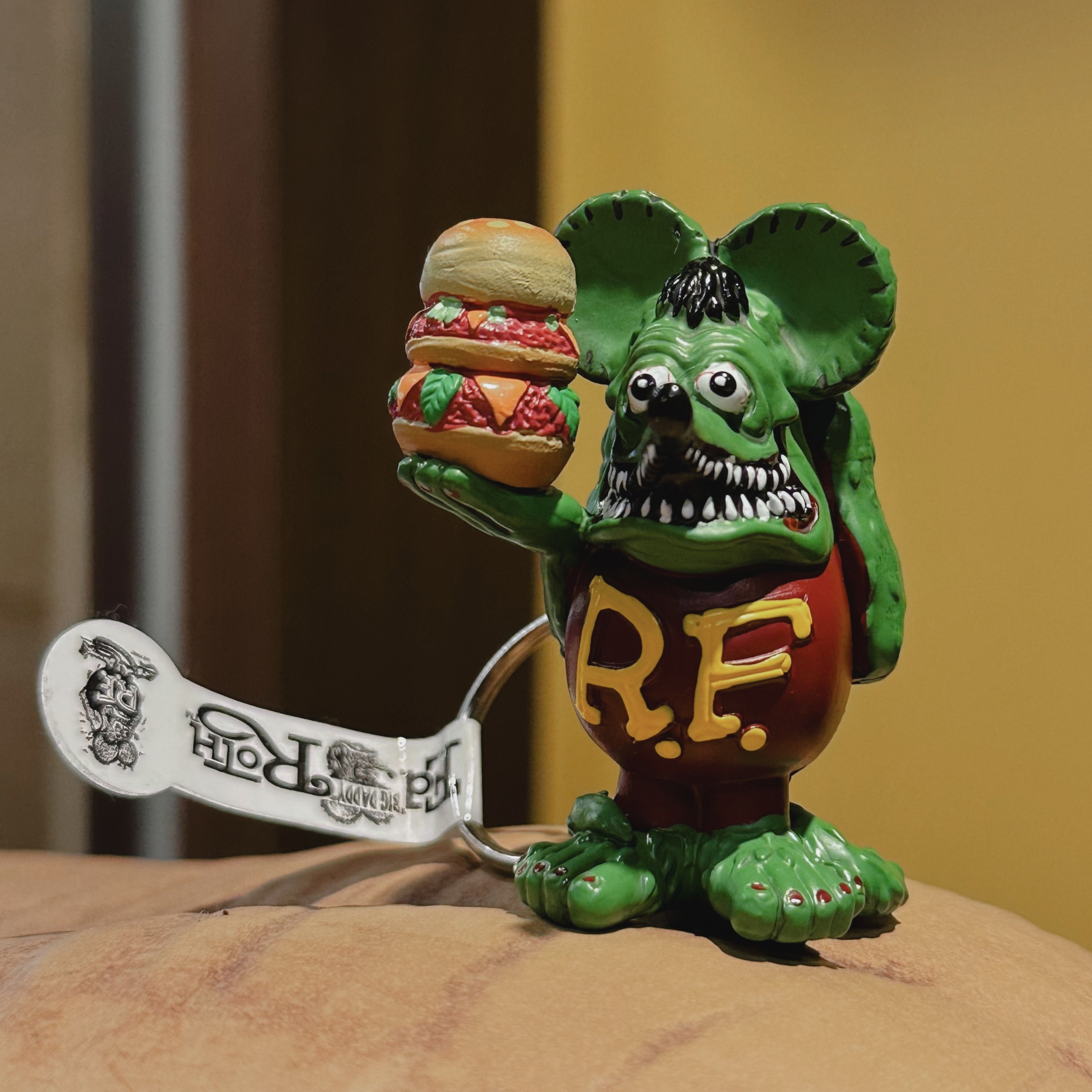 Ed "BIG DADDY" Roth Rat Fink 鑰匙圈
