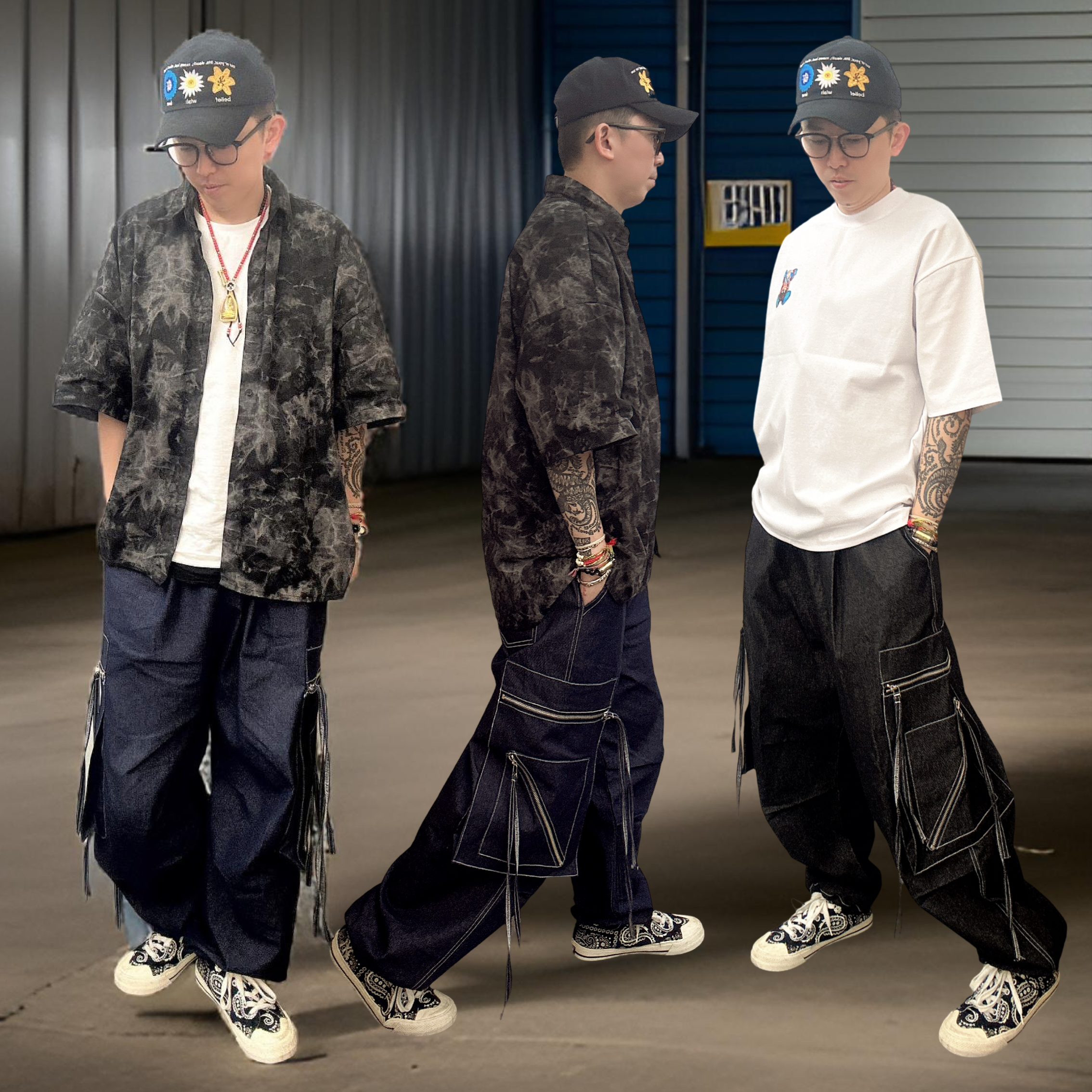 🇰🇷 韓國 型格闊褲（此為清貨價貨品不設退換）（K5/NN992）