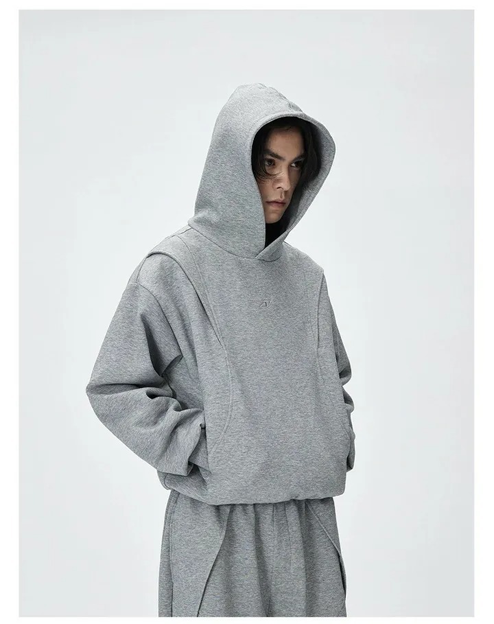 CATSSTAC 24SS 特殊剪裁太空棉廓形帽T